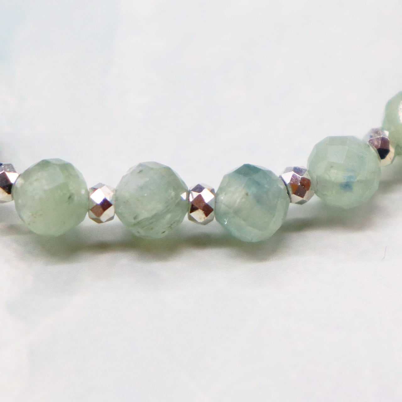 Like a Honey Candy】水紋天珠×シトリン×カイヤナイト×アクアマリン