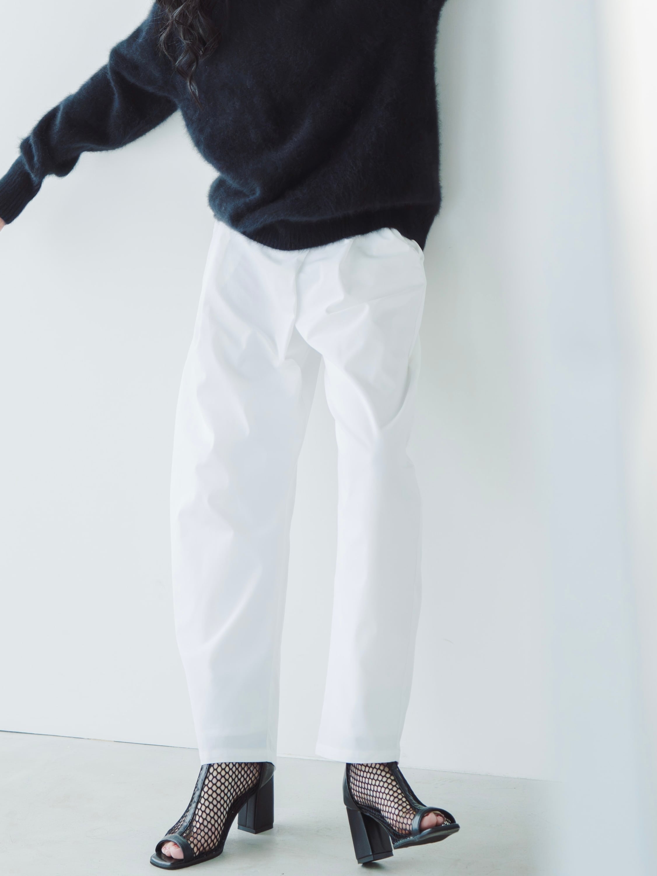 Cross Pants (White)