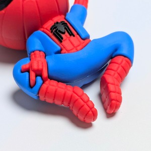 ♧【 Spider-Man（ スパイダーマン  ）】 3D Rubber KeyHolder / ラバーキーホルダー / フィギュアキーホルダー〚アメリカン雑貨 アメトイ〛