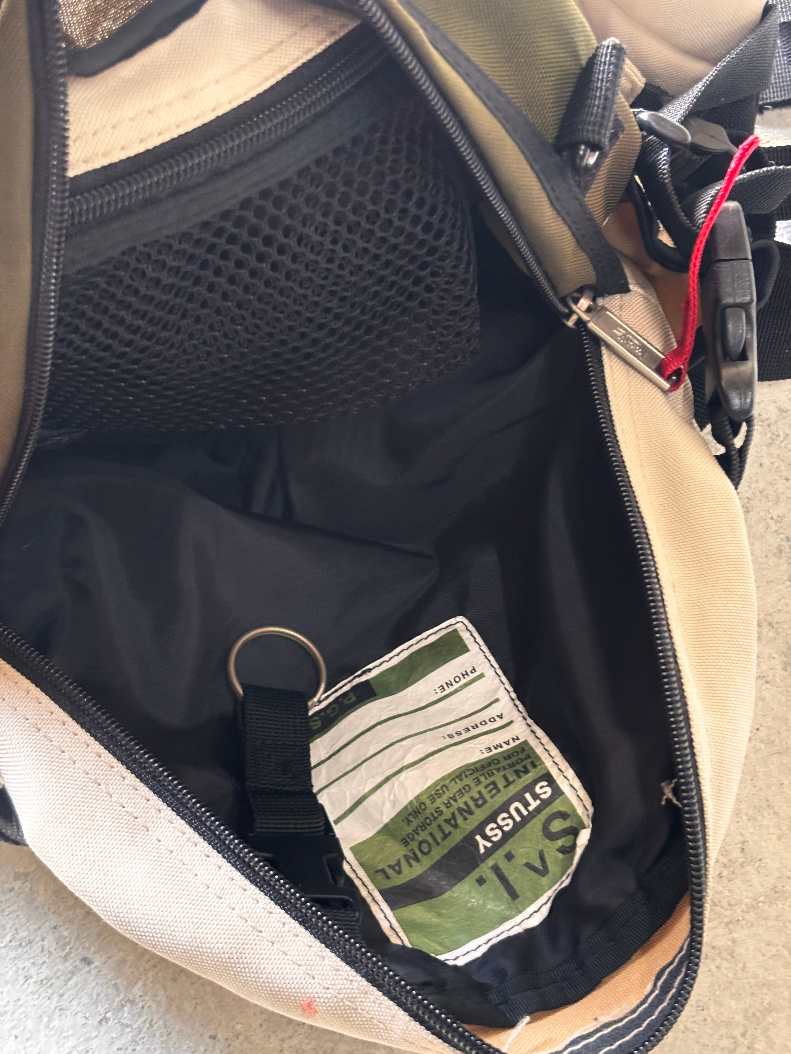 90～00s OLD STUSSY/2way West Bag/ウエストバッグ/ショルダ－バッグ