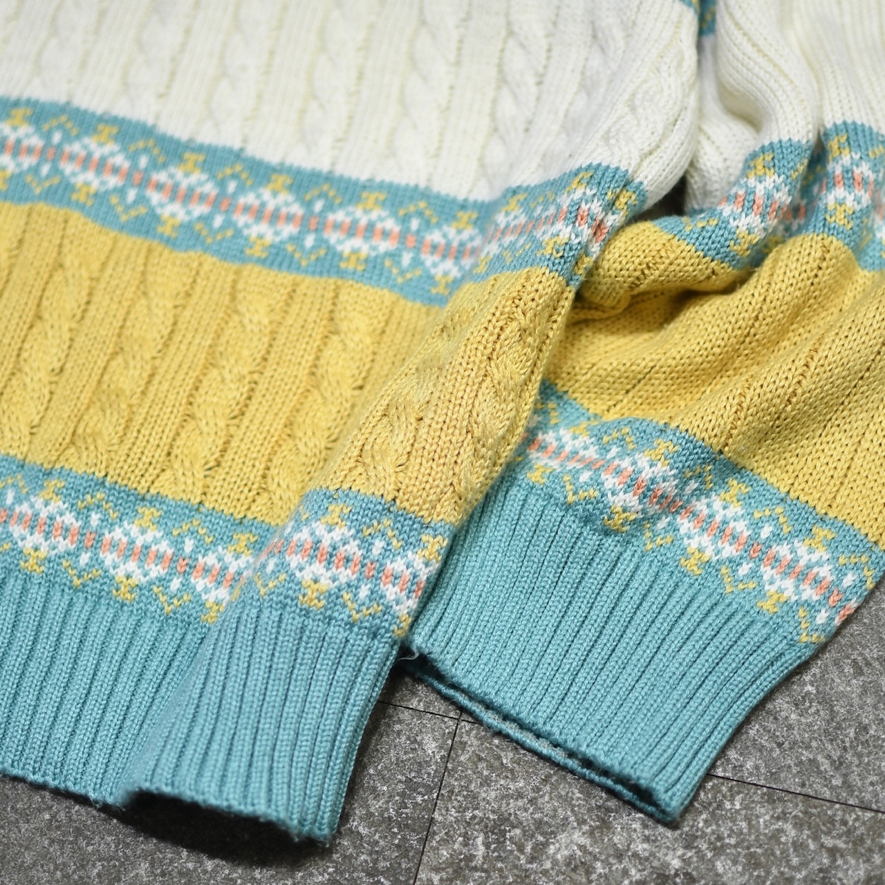 design acrylic knit