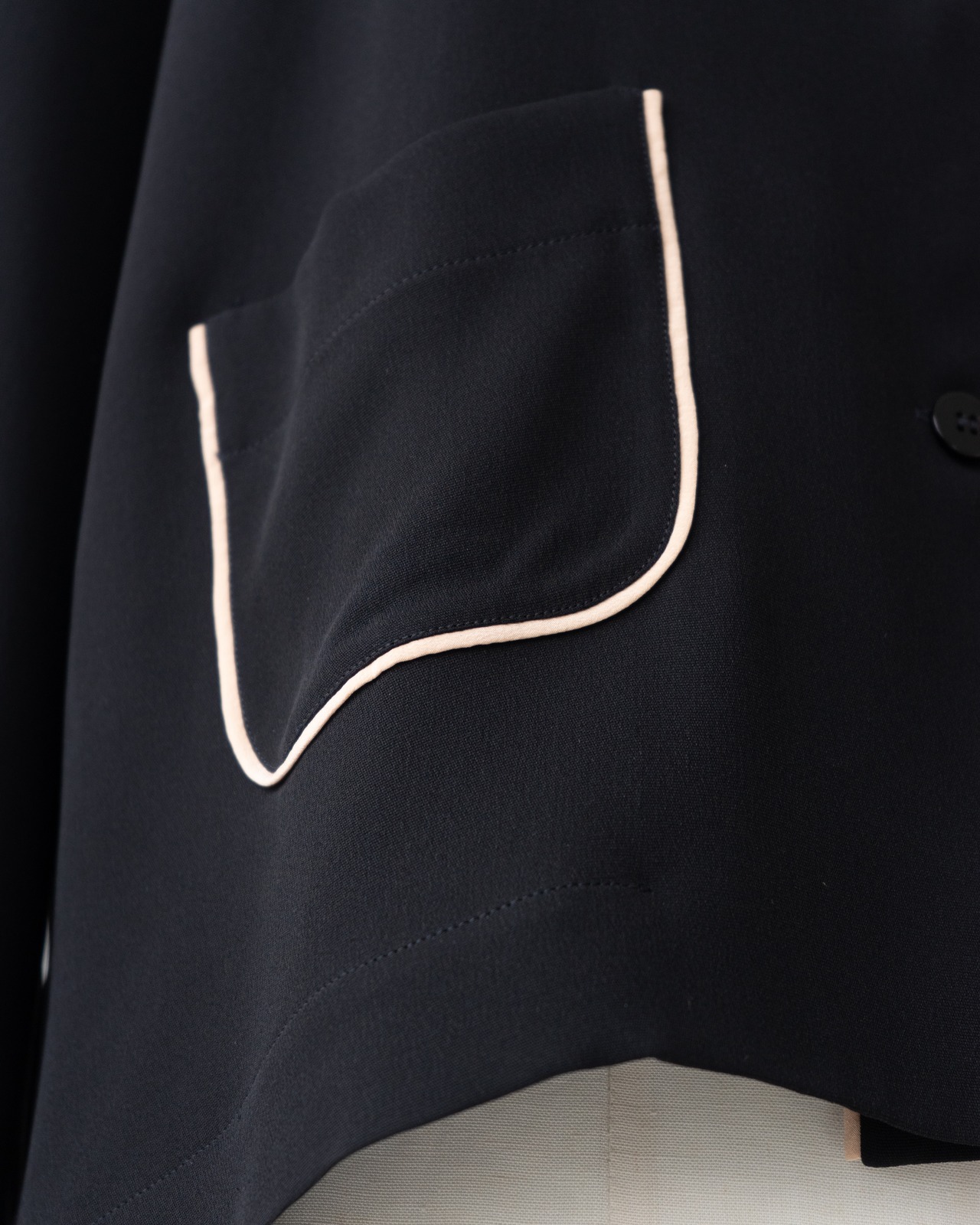 〈valentino〉Piped shirt