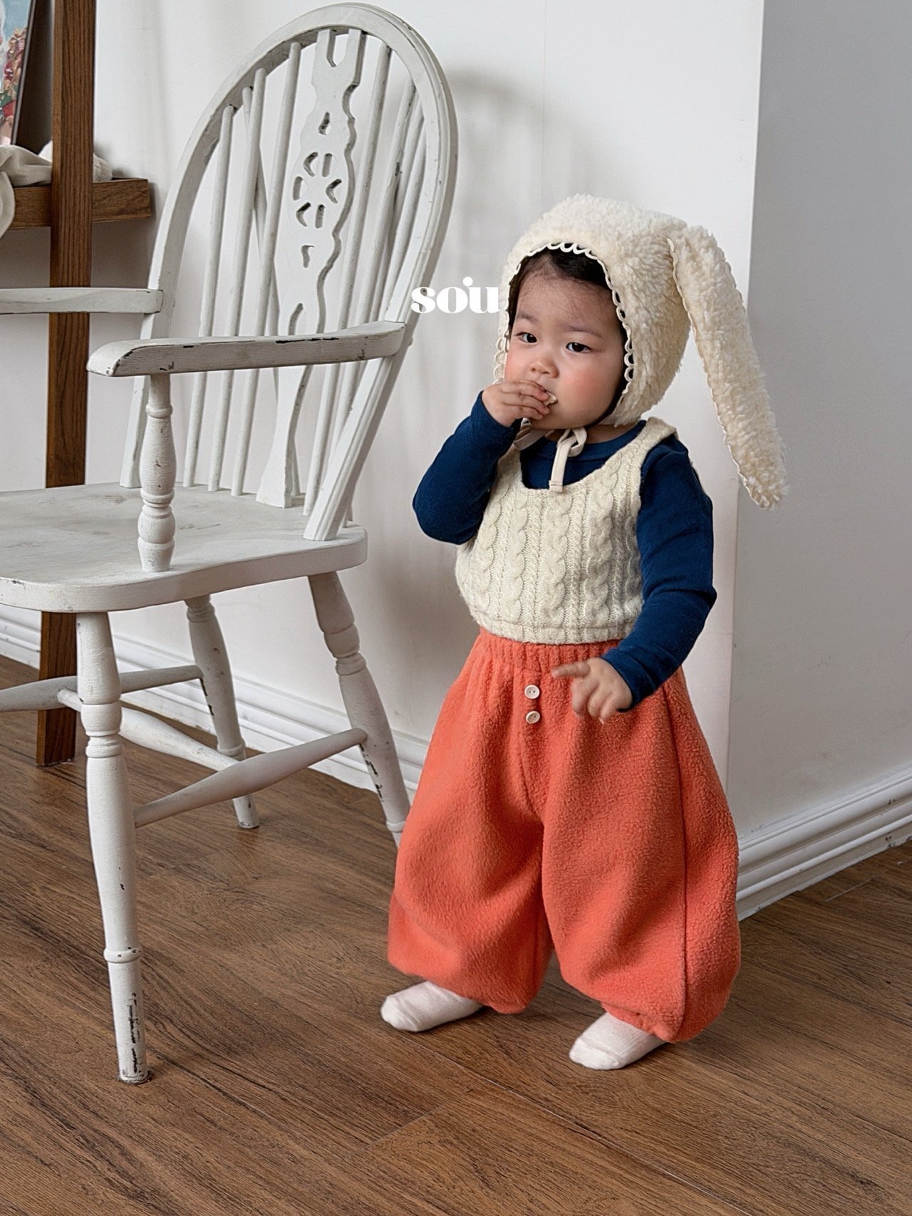 SO U［取寄］button hangari pants 26winter