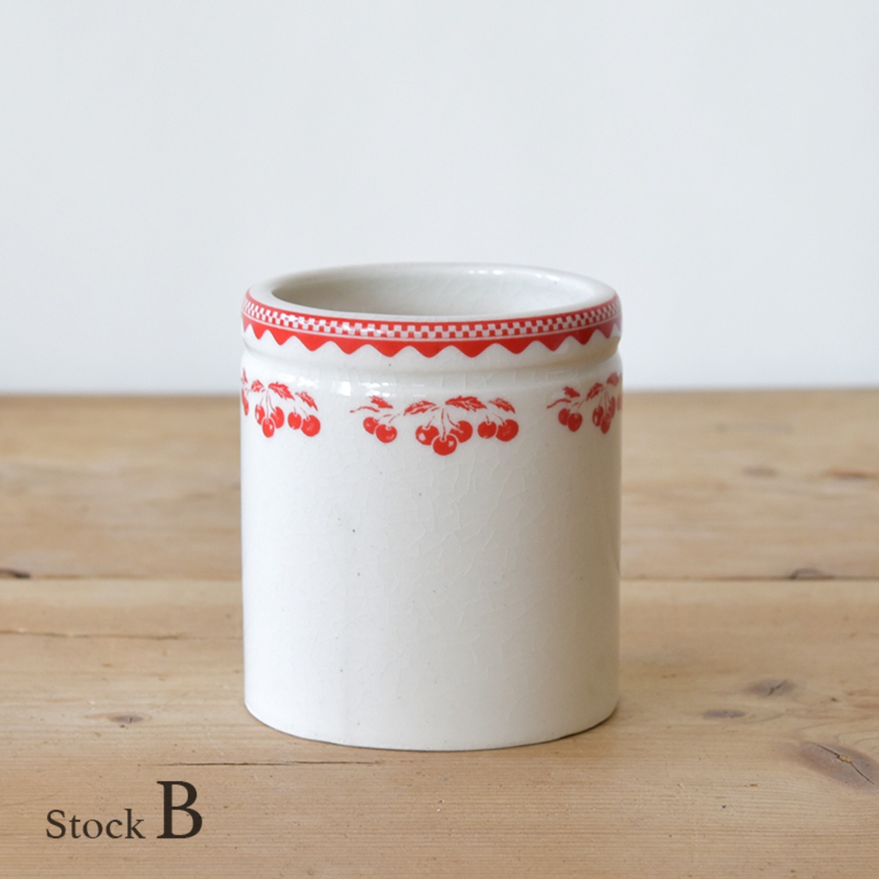 French Pottery Jar 【B】/ フレンチ ポタリー ジャー / 2011SL-0026B
