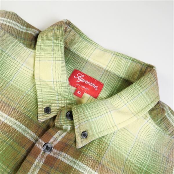 Supreme Tartan Flannel Shirt Shadow 18SS