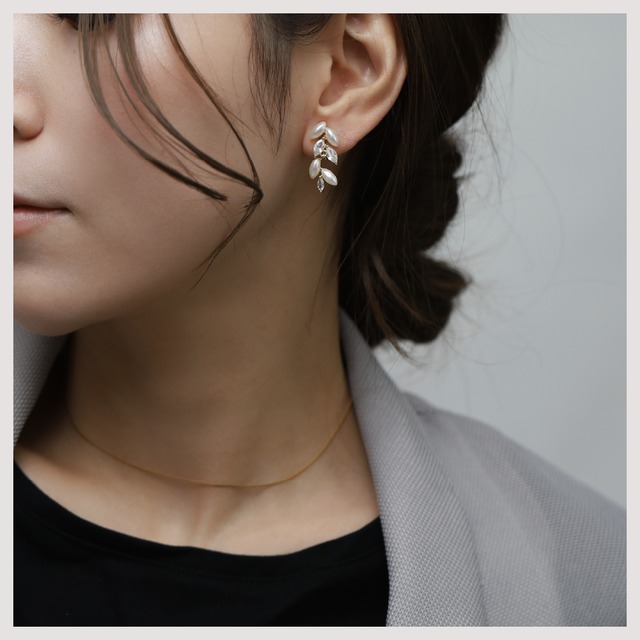Earring/Pierce -Gold-