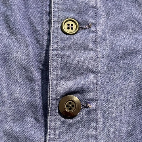 50-60s SAVO 刺繍タグ コットンツイル フレンチワークジャケット 詳細写真12