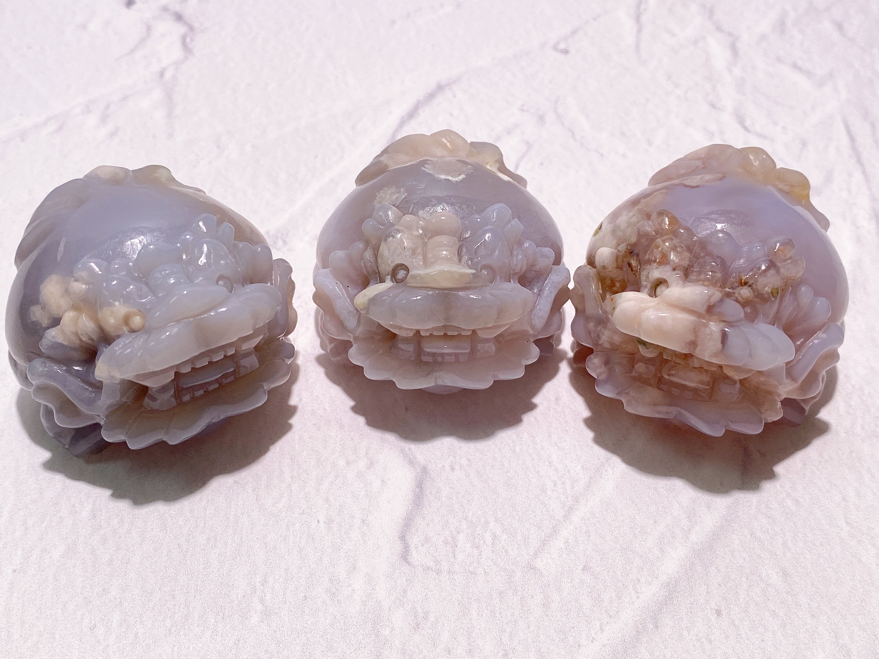 選べる】フラワーアゲート龍亀(ロングイ) | 9rinto