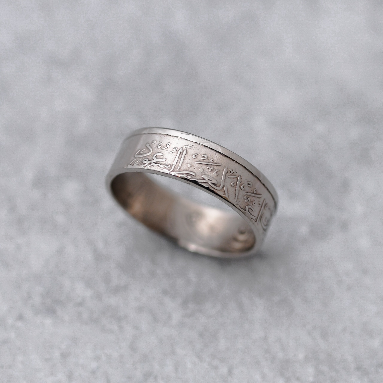 サウジアラビア 50ハララ コインリング｜SAUDI ARABIA 50HALALA COINRING