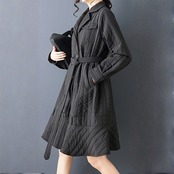 フレア切替 デザイン コート 60073