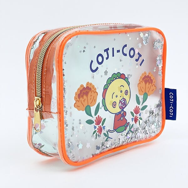 コジコジ シャカシャカポーチ FLOWER BLEAK TIME | キャラクターグッズ