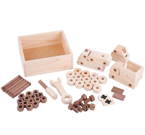 アイコニー 整備士セット 2歳〜 IKONIH MECHANIC SET | 木のおもちゃ