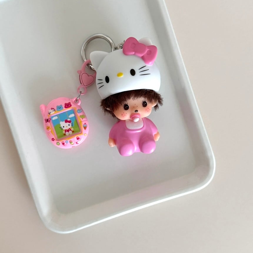 monchhichi kitty key ring No.Z144 | o n e m a r k e t