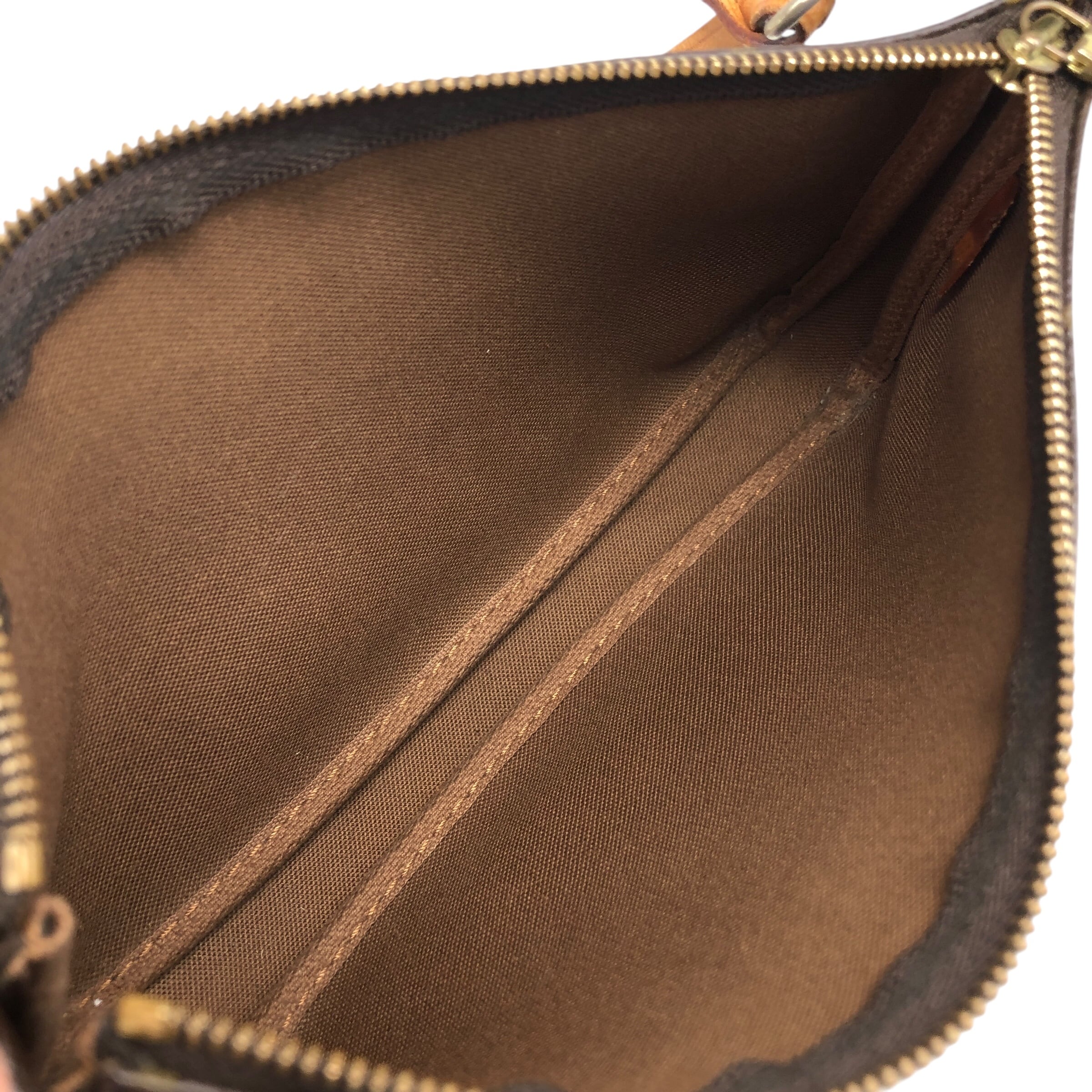 LOUIS VUITTON ルイヴィトン モノグラム ショルダーバッグ ブラウン