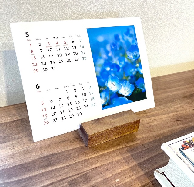 花と植物の卓上カレンダー22 By Lilyuri Ai Color Sakka Zakka