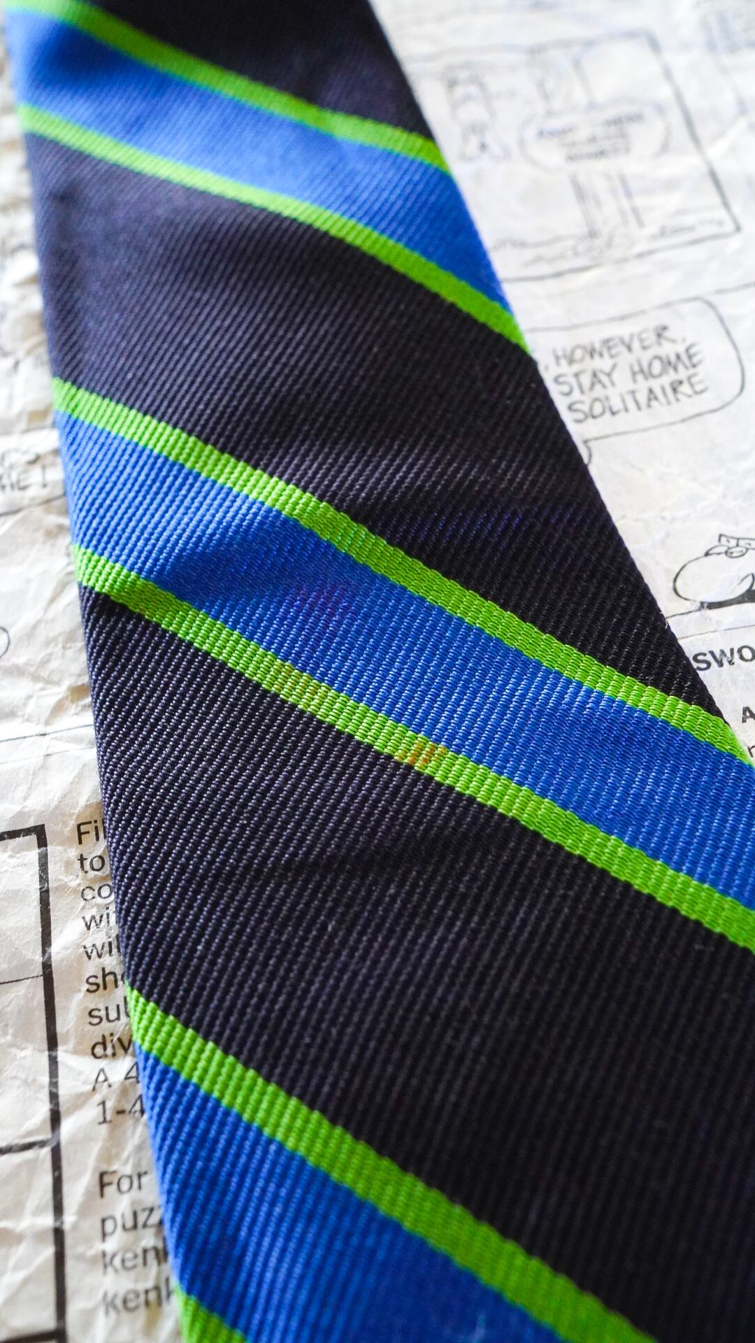 1960s】BROOKS BROTHERS ブルックスブラザーズ レップタイ 《黒タグ