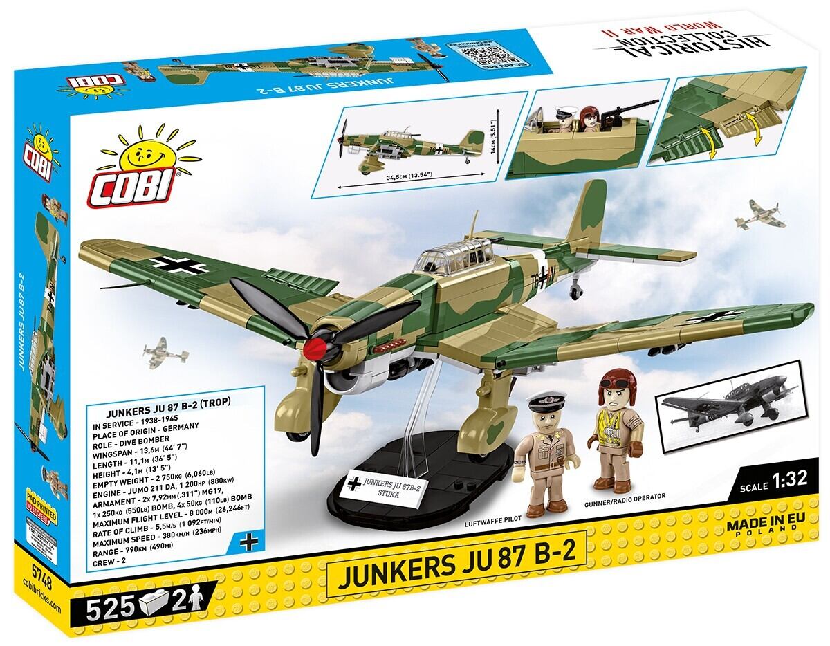 COBI #5748 Ju-87 B-2 シュトゥーカ | ミリタリーブロック公式