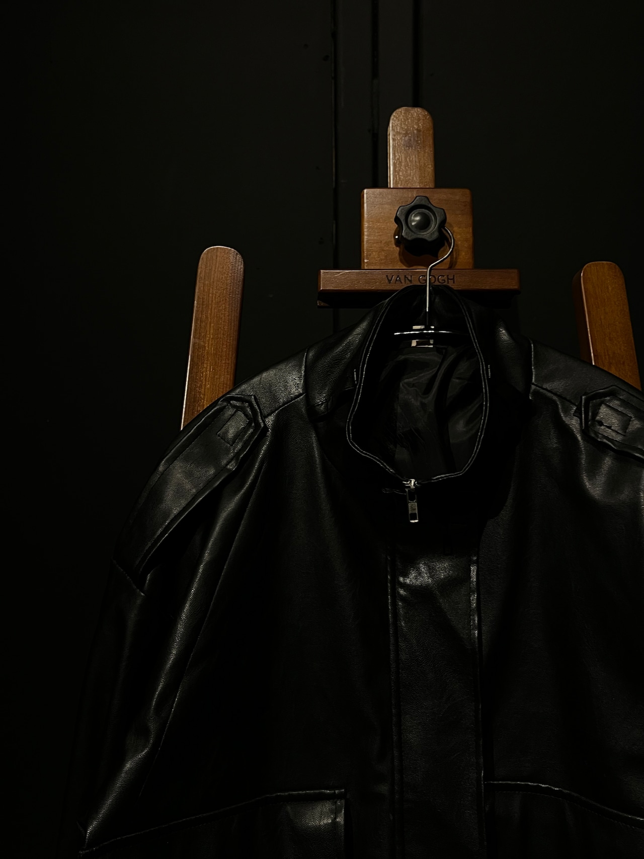handmade vintage leather taste jacket
