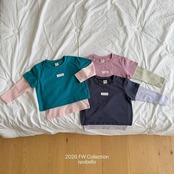 韓国子供服 / ninibello / Layered T-shirt Set / 長袖Ｔシャツ *XS~XXL*