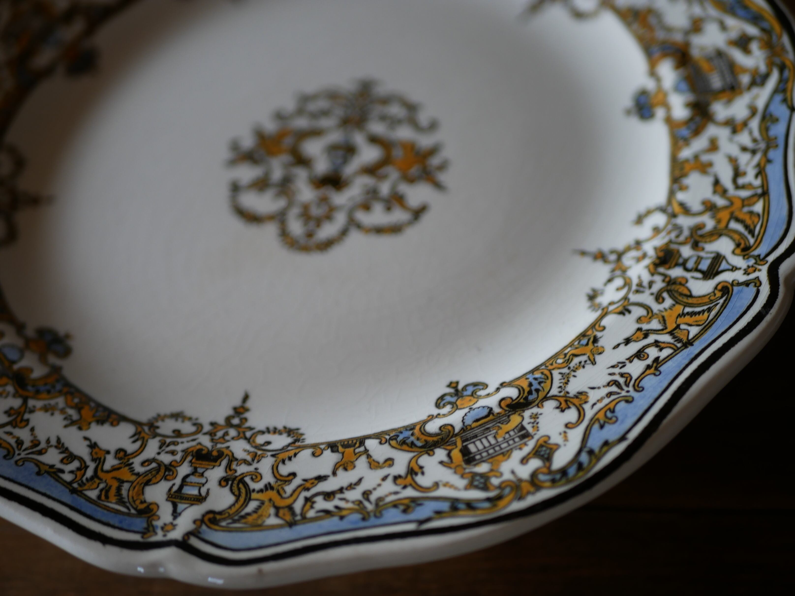 希少　gien ジアン コンポティエ　フランスアンティーク GIEN コンポティエ フランスアンティーク ジアン 送料無料