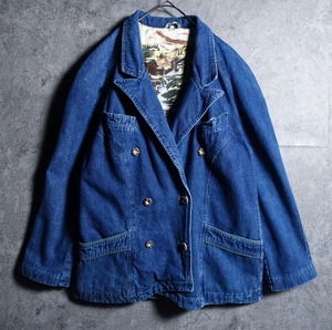 EURO Tyrolean Denim Double Jacket