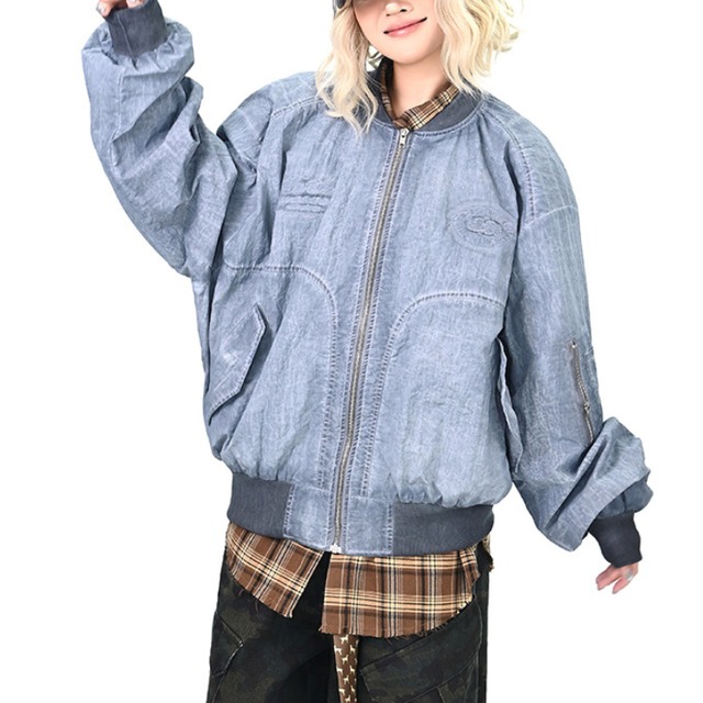 fade design blouson　フェードデザインブルゾン　J1419