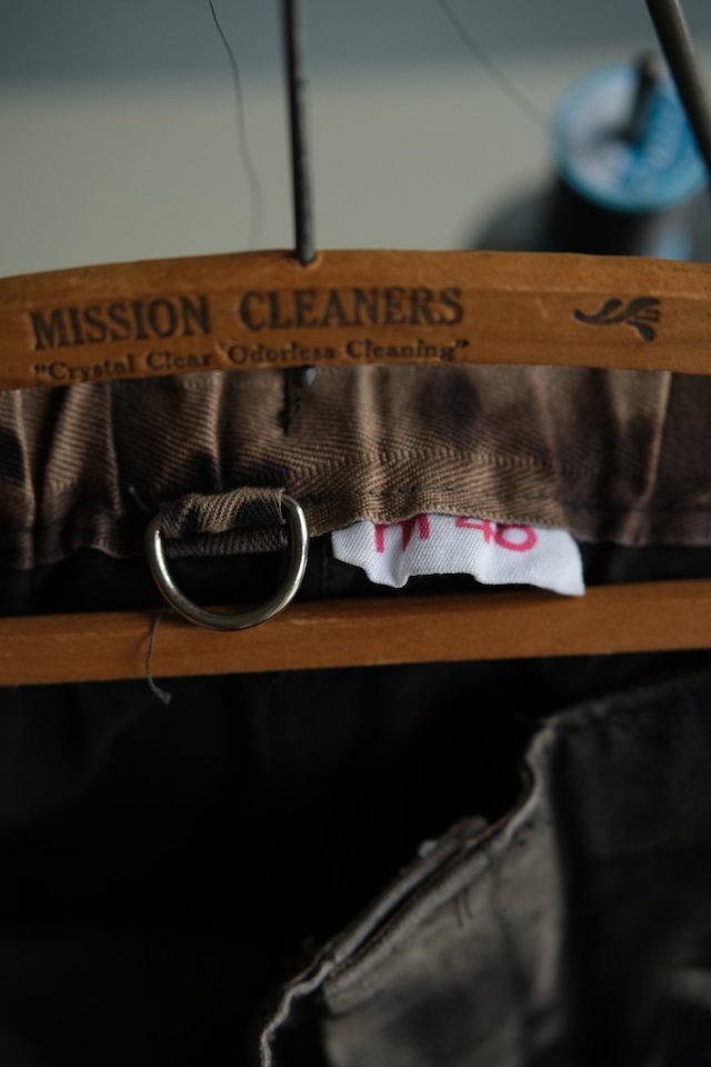 Utah/70's "East Germany" breach shadow work pants