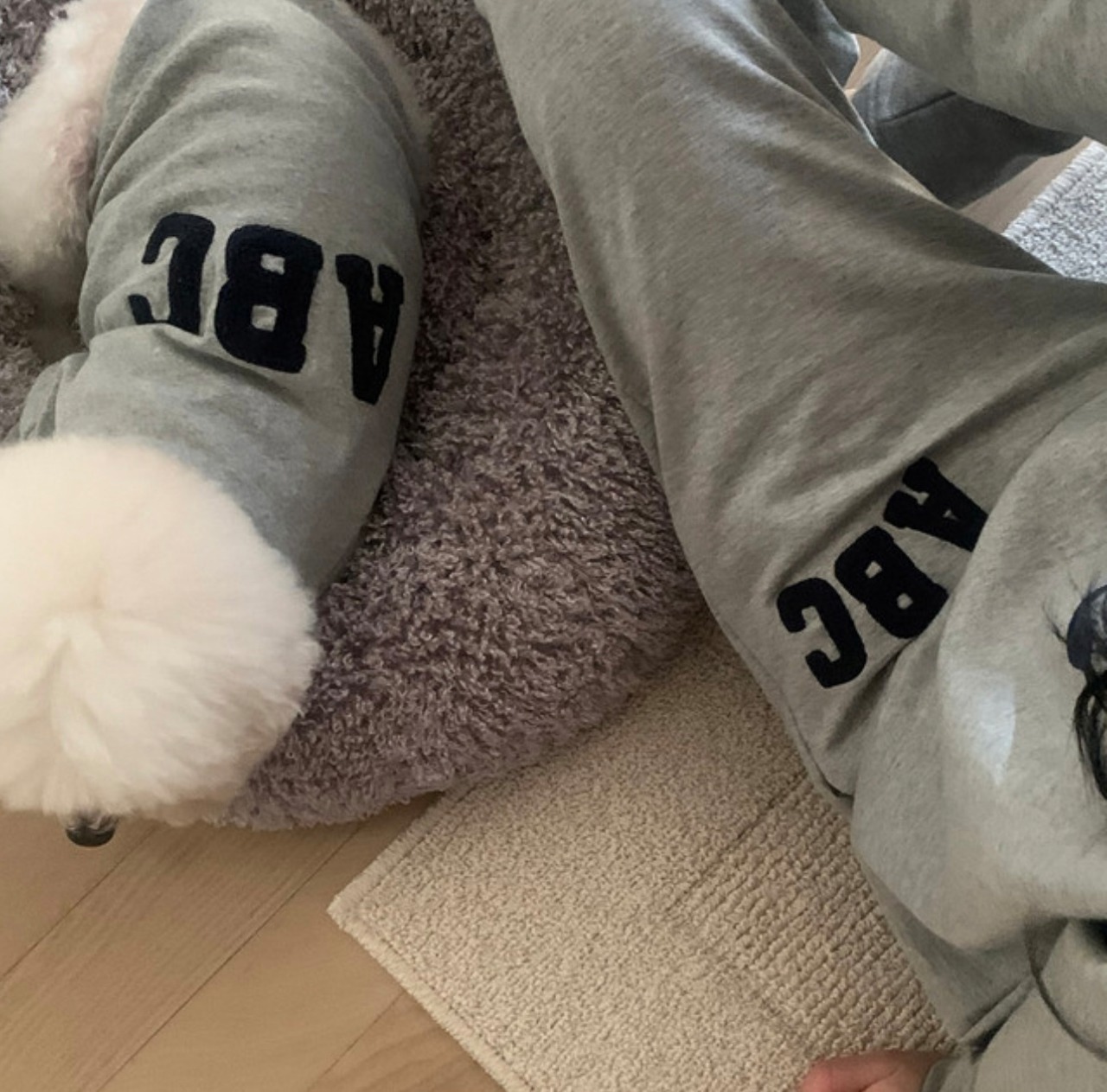 【HONEY DOG】ABCパンツ(gray)