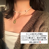 Curb Chain Necklace – 3 Lengths［GSN010］