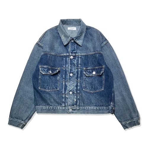 Benjamin Authentic Club Vintage Wash Denim Trucker Jacket Japan made Benjamin Authentic Club Vintage Wash Denim Trucker Jacket Japan made