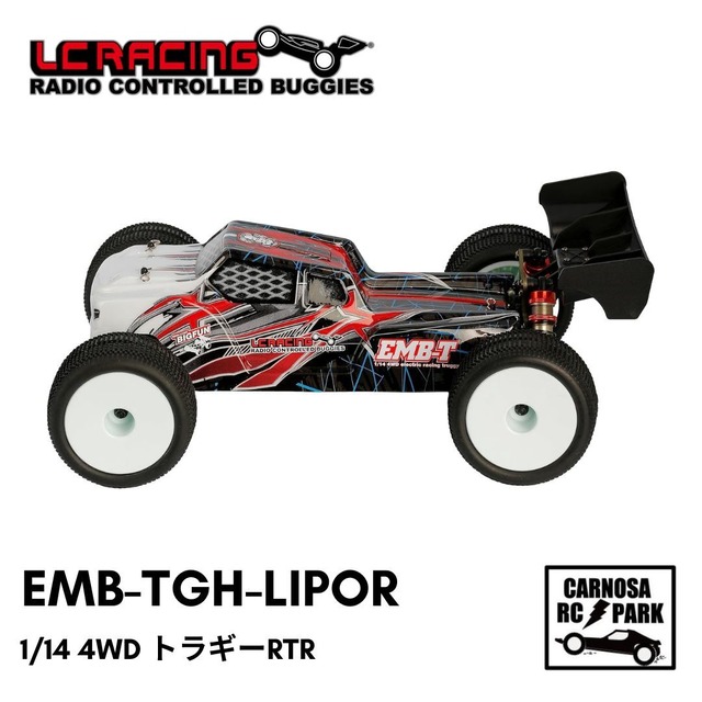 【LCRACING エルシーレーシング】1/14 4WD トラギー RTR［EMB-TGH-LIPOR］
