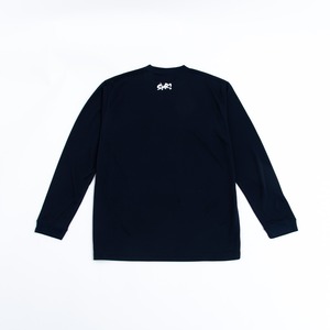 SHOEHURRY! LOGO SILKY DRY LONG T-SHIRT (NAVY/WHITE) | シルキードライロングTシャツ(ネイビー/ホワイト)