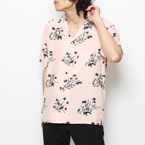 RUDE GALLERY : PANTHER ALOHA SHIRT | Gusset