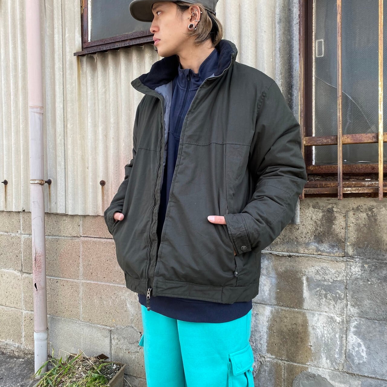 90s eddie bauer エディーバウアー グース ダウン ジャケット-