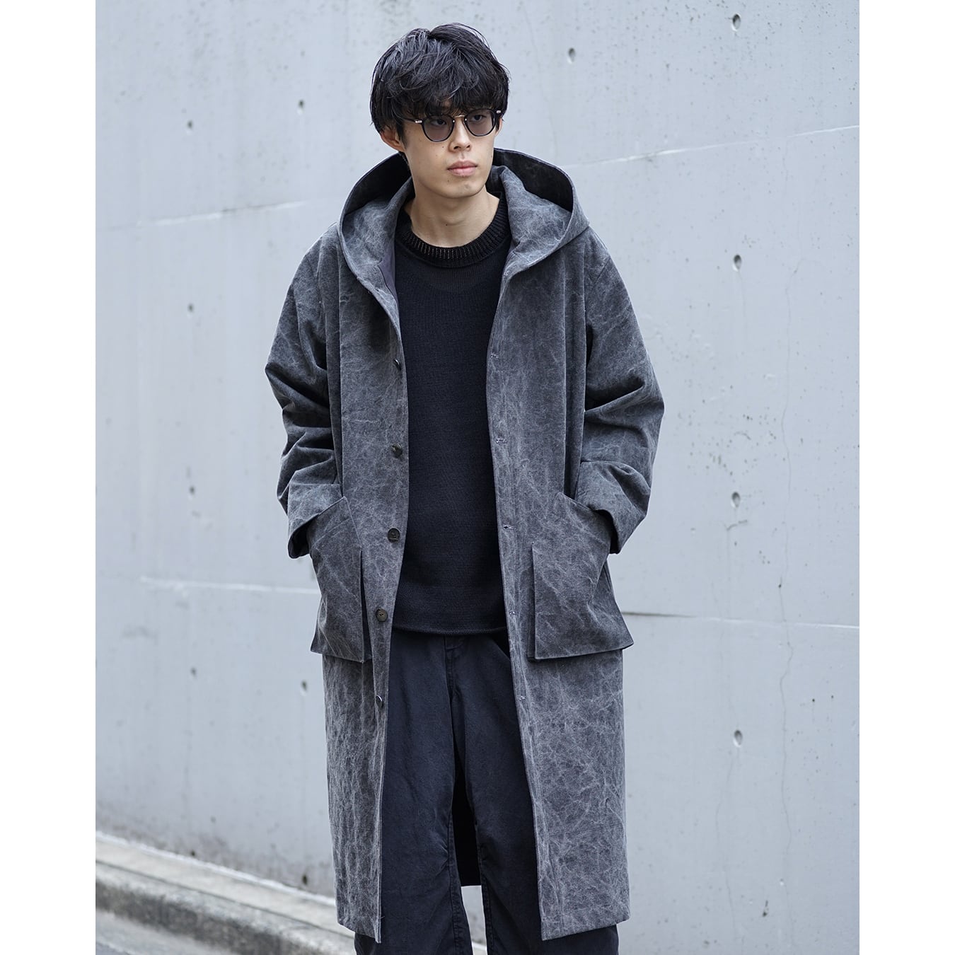 ググググ kujaku] (クジャク) P-579 wide easy cargo pants | Clique Tokyo