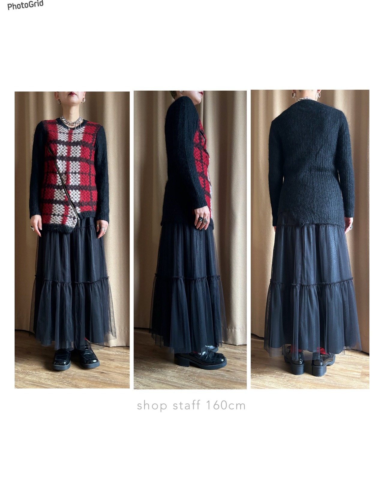 YASUTOSHI EZUMI zipper design knit-4564-3