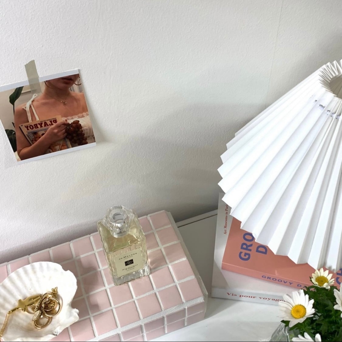 vintage st. multi tile tray 3colors / ヴィンテージ レトロ マルチ