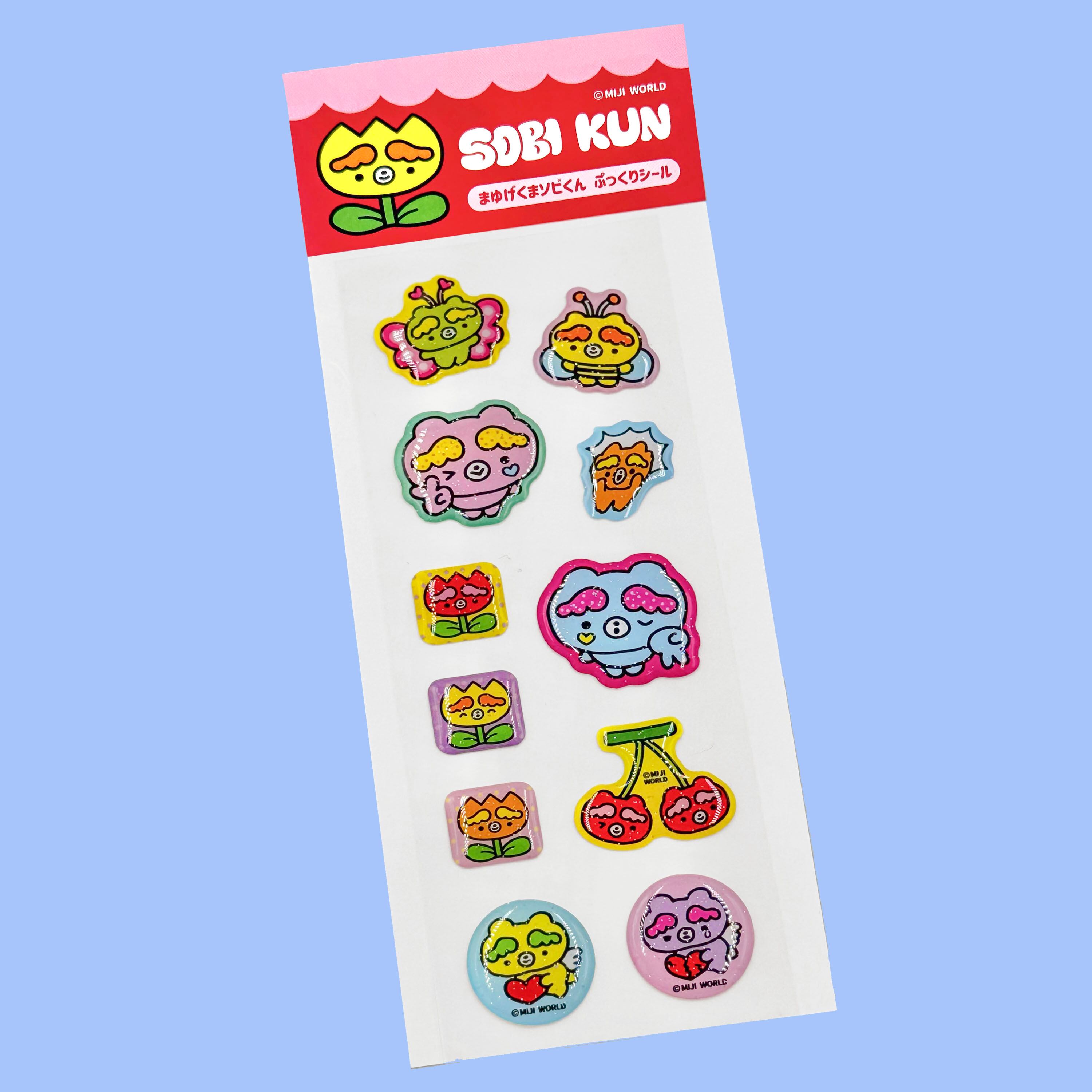 ステッカー｜8bitプエちゃん セット | MIJI WORLD online shop
