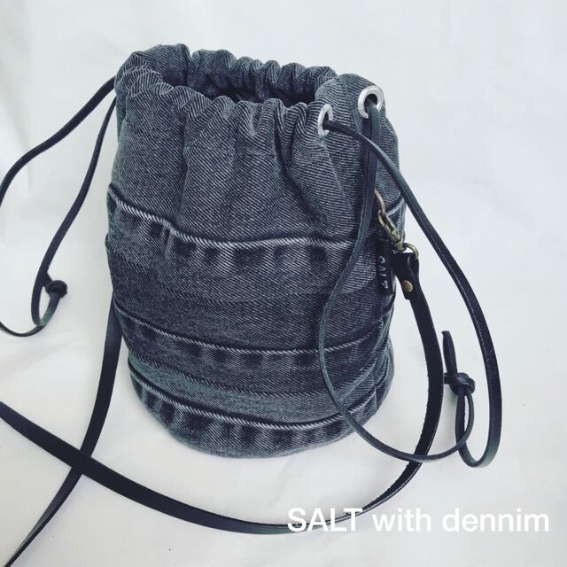 BlackDenim SALTY巾着2way No.2574