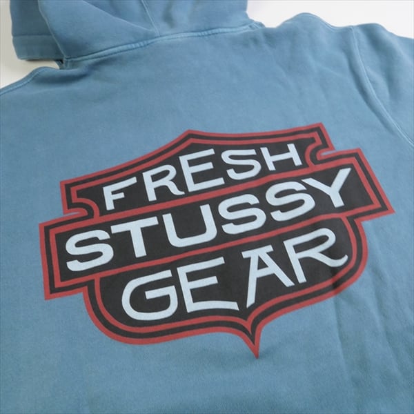 Size【M】 STUSSY ステューシー Fresh Gear Dyed Hoodie Blue パーカー