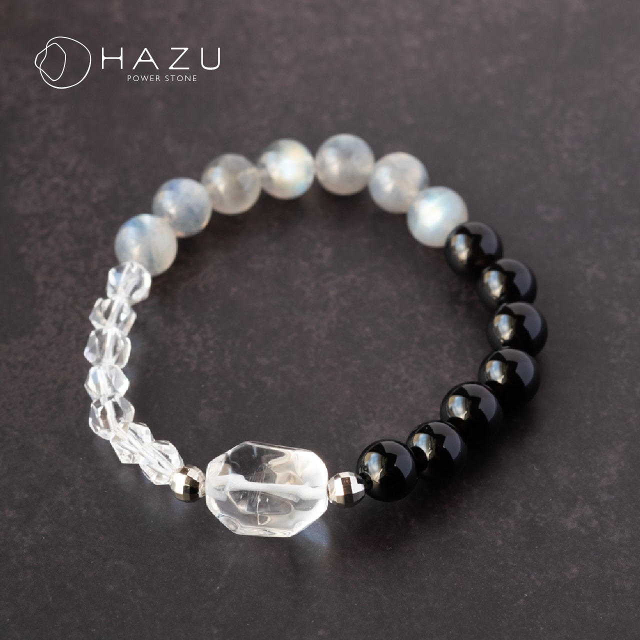 身を守り、天からのひらめきを感じる［ラブラドライト／モリオン／水晶］