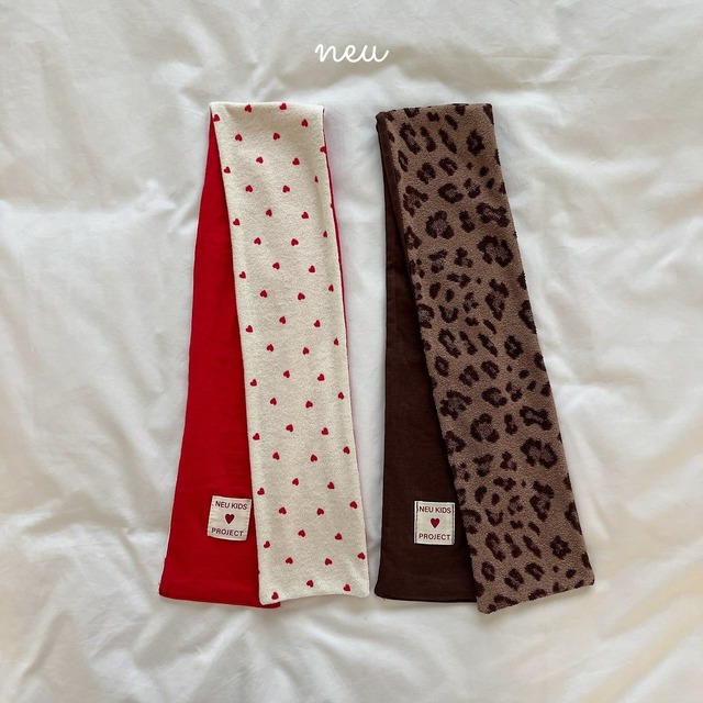 NEU［取寄］terry reversible muffler 26autumn