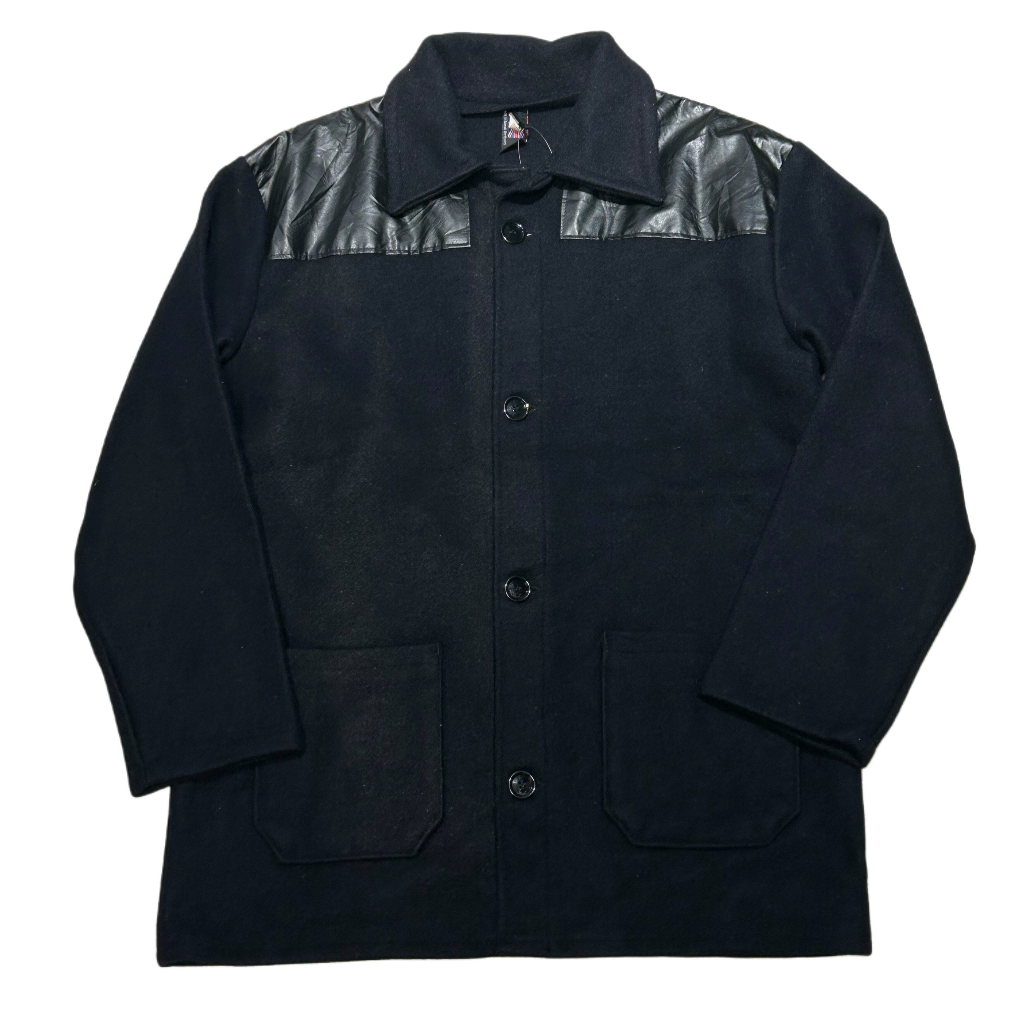 UK 70s PVCヨーク ドンキーコート ジャケット【L】MADE IN ENGLAND