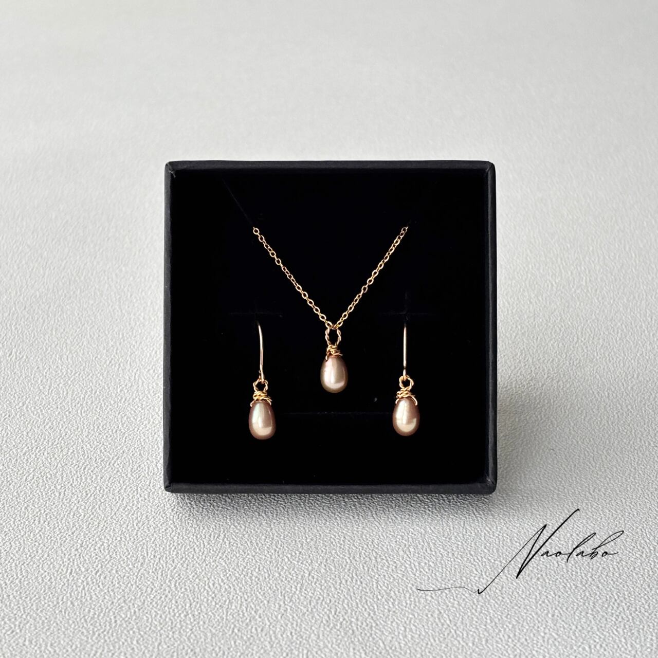 【セット商品】ブラウンゴールドパール2点セット