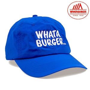 Whataburger Outdoor Cap　ワッタバーガー オフィシャル ロゴ キャップ【76032-blue】