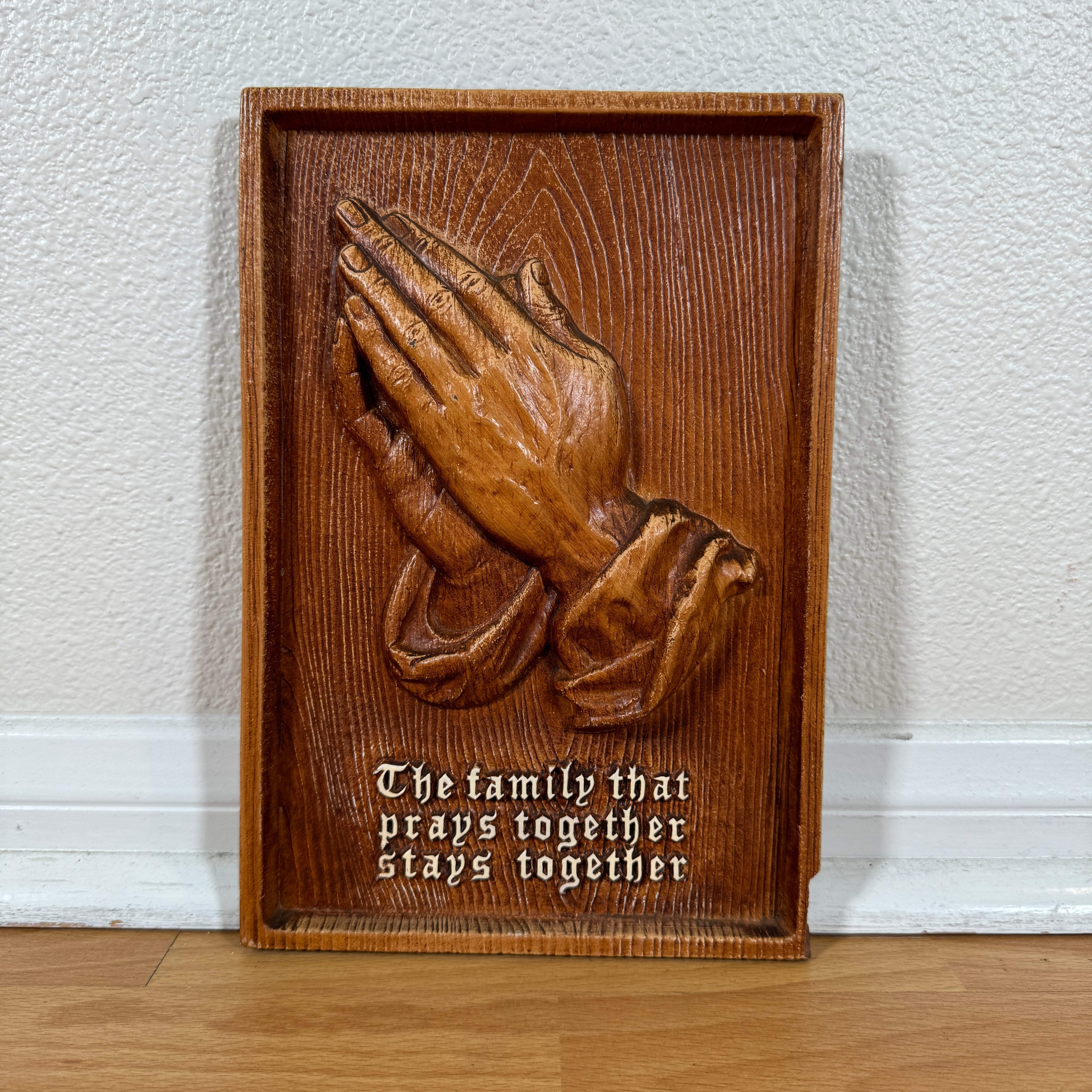 #1424 プレイングハンズ 祈りの手 壁掛け インテリア ディスプレイ
