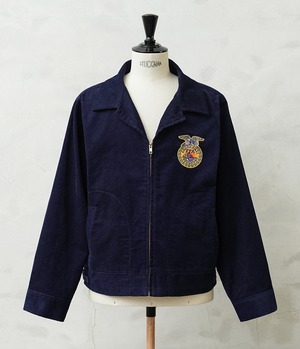 WAIPER.inc/ “CALIFORNIA” FFA Corduroy Jacket – NAVY /