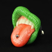 BRATTY LIP NumberBolt /Tongue Piercing /グリーン