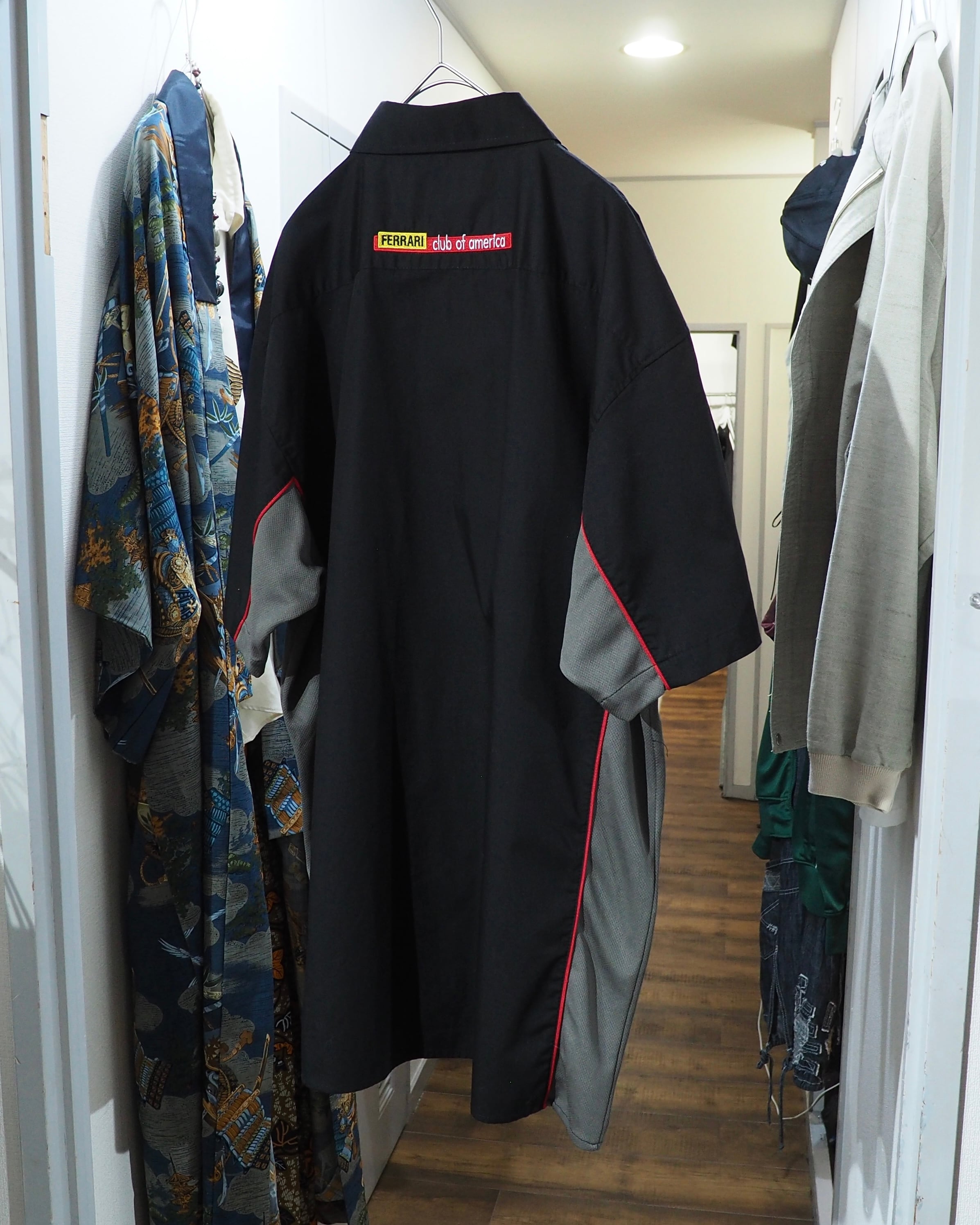 ” Ferrari ” Prancing Horse logo Embroidery SS Race shirt