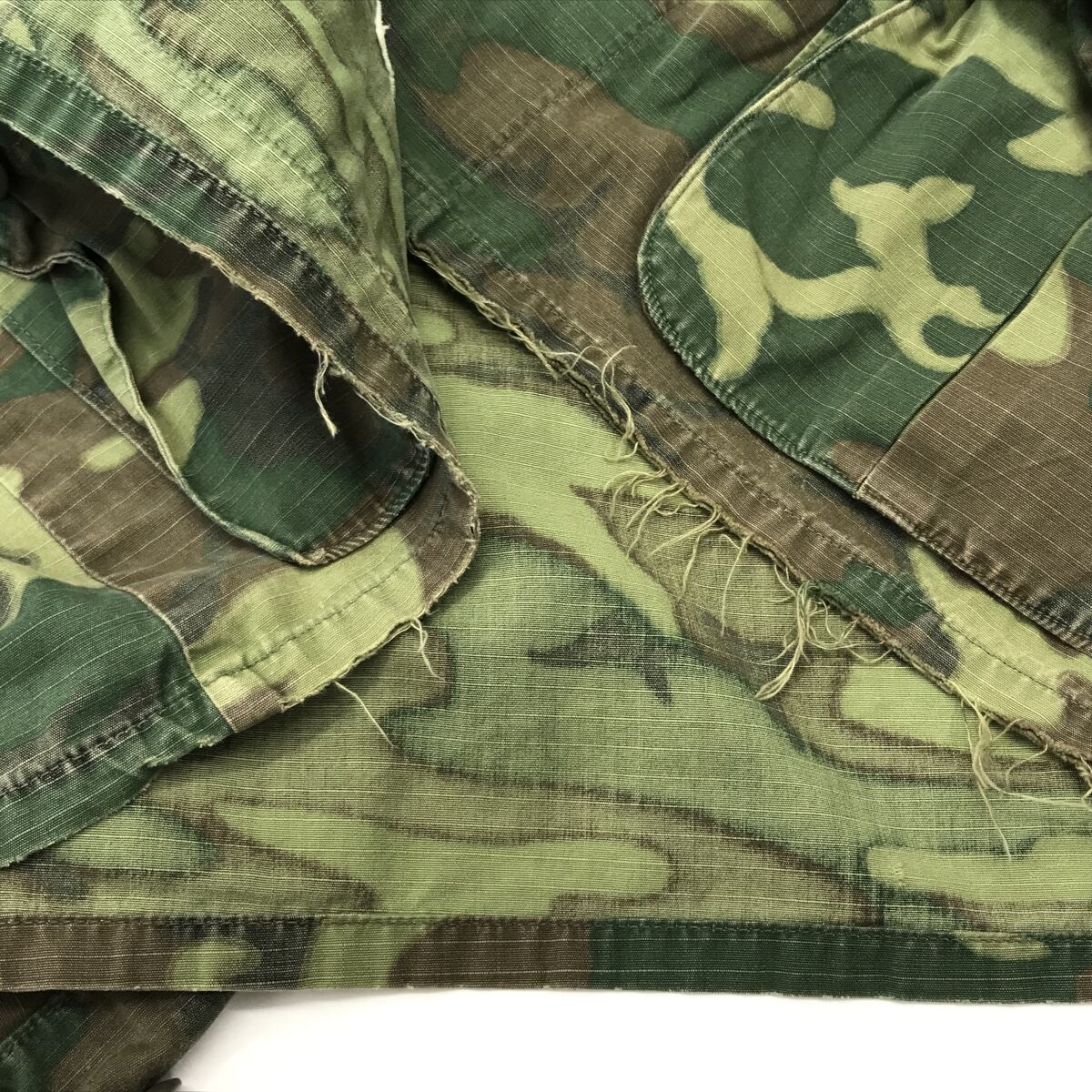 US ARMY ユーエスアーミー 60年代 ERDL迷彩 グリーンリーフリップス